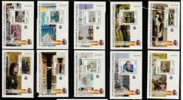 Delcampe - ESPAÑA 2003 - 25º ANIVERSARIO DE LA CONSTITUCION ESPAÑOLA - Edifil Nº 4037-4046 (10 Blocks) - Yvert Blocks 122-131 - Nuovi