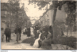 Delcampe - 18 HENRICHEMONT - La Place Du Maronnier & Rue De L'eglise - Henrichemont