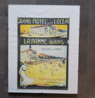 Delcampe - De Panne La Panne-Bains Grand Hôtel De L`Océan Digue De Mer - Plakate