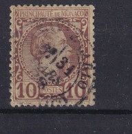 Delcampe - MONACO 1885 - Canceled - Sc# 4 - Gebraucht