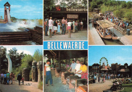 Delcampe - [-5%] BELGIQUE - Ieper - Bellewaerde - Park - Meenseweg - Publicité - Multivues - Animé -  Carte Postale - Ieper