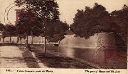 Delcampe - BELGICA. Belgien / Belgium. YPRES - IEPER - Remparts Porte De MENIN - Ieper