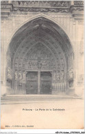 Delcampe - AEHP4-0306- SUISSE - FRIBOURG - LA PORTE DE LA CATHEDRALE - Fribourg