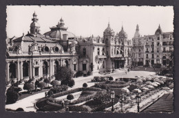 Delcampe - MONACO, Postcard RPPC, Monte Carlo, The Casino, View From The Gardens - Casino