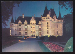 Delcampe - CPSM / CPM 10.5 X 15 Indre Et Loire AZAY LE RIDEAU Château Construit Par Gilles Berthelot Son épouse Philippe Lesbahy En - Azay-le-Rideau