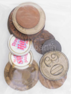 Delcampe - 14db-os Vegyes Magyar és Külföldi Fémpénz, Zseton Tétel T:vegyes - Sin Clasificación