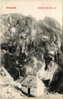 Delcampe - ** T2/T3 Verespatak, Goldbach, Rosia Montana; Csetátja Kőszikla Vár, Aranybánya. Schmidt György Kiadása / Gold Mine, Mou - Non Classificati