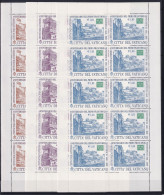 Delcampe - Vatikan 1407-1409 Postfrisch Als Kleinbogensatz #OM703 - Altri & Non Classificati