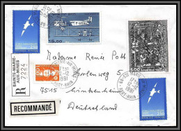 Delcampe - 10308 PA 57 Farman Recommandé Sainte Marie Aux Mines Haut-Rhin 12/12/1991 Lettre Cover France - Covers & Documents