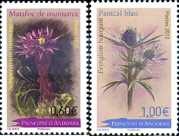 Delcampe - 294922 MNH ANDORRA. Admón Francesa 2012 FLORES DE MONTAÑA - Sonstige & Ohne Zuordnung