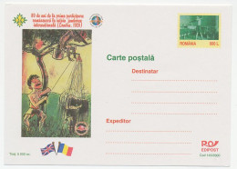 Delcampe - Postal Stationery Romania 2000 International Camp - Scout And Guide - Other & Unclassified