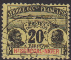 Delcampe - Haut Senegal Et Niger Taxe  4 Obl - Andere & Zonder Classificatie