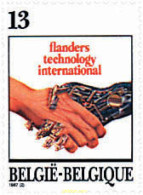 Delcampe - 77901 MNH BELGICA 1987 SALON INTERNACIONAL DE NUEVAS TECNOLOGIAS - Autres & Non Classés