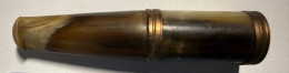 Delcampe - Ancien Embout De Cigarette Ou Cigare Démontable – Corne Et écume De Mer – Vers 1900 - Zonder Classificatie