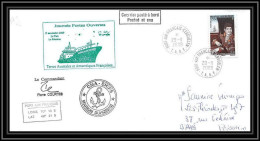 Delcampe - 2958 ANTARCTIC Terres Australes TAAF Lettre Dufresne Signé Signed Kerguelen Portes Ouvertes 29/11/2009 N°522 - Antarctic Expeditions