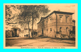 Delcampe - A915 / 239 48 - MARVEJOLS Porte Du Soubeyran Et Palais De Justice - Marvejols