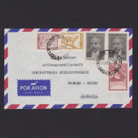 Delcampe - ARGENTINA 1961, Air Mail From Buenos Aires To Bremen Germany - Briefe U. Dokumente