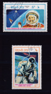 Delcampe - Timbre(s) Oblitéré(s) Laos Année 1986 N° 681/683 Thème Espace Astronautes  Réf 10549 - Laos