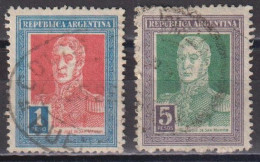Delcampe - Argentina Mi 280, 281, Sc 335, 336  O Used - Gebraucht