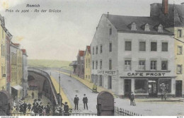 Delcampe - LUXEMBOURG - REMICH - Près Du Pont - Cpa Colorée Circulée 1910 - L'état Très Bon !!! - Remich