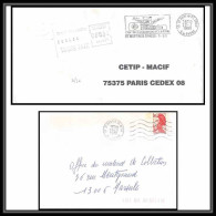Delcampe - 02814 Bouches Du Rhone Lot De 2 Lettres Saint Martin De Crau - EMA (Printer Machine)