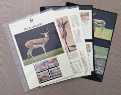 Delcampe - WWF Komplettes Kapitel Die Kropfgazelle - Bahrein 1993 - Altri & Non Classificati