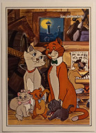 Delcampe - DISNEY - ARISTOCHATS - Chats / Piano - Carte Postale - Other & Unclassified