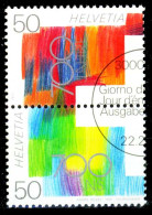 Delcampe - SCHWEIZ ZD Nr S29 Gestempelt SENKR PAAR X2964A2 - Se-Tenant