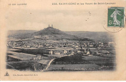 Delcampe - SAINT CERE Et Les Tours De Saint Laurent - Très Bon état - Saint-Céré