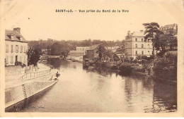 Delcampe - SAINT LO - Vue Prise Du Bord De La Vire - Très Bon état - Saint Lo