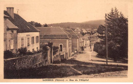 Delcampe - LORMES - Rue De L'Hôpital - Très Bon état - Lormes