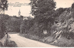 Delcampe - L'Eglise De LORMES Et La Route Pittoresque - Très Bon état - Lormes
