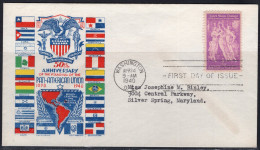 Delcampe - 1940 Staehle First Day Cover, Pan American Union - 1851-1940