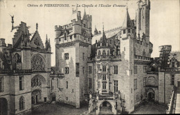 Delcampe - CPA Chateau De Pierrefonds La Chapelle Et L'Escalier D'Honneur - Pierrefonds