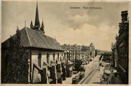 Delcampe - Lausanne - Place St. Francois - Lausanne