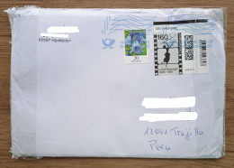 Delcampe - Germany Cover With Lotte Reiniger , Film , Stamp Sent To Peru - Gebraucht