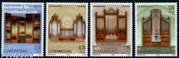 Delcampe - Luxemburg 2009 Organs 4v, Mint NH, Performance Art - Music - Musical Instruments - Unused Stamps