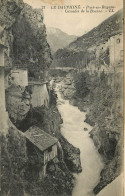 Delcampe - ISERE DAUPHINE PONT EN ROYANS CASCADES DE LA BOURNE (scan Recto-verso) KEVREN0467 - Pont-en-Royans