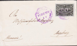 Delcampe - 1897. GUATEMALA. Envelope Guatemala 1897 UPU Central American Exposition 10с Stationery Cover To Augsburg,... - JF562832 - Guatemala