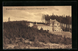 Delcampe - AK Wernigerode /Harz, Berghotel A. D. Armeleuteberg Und Kaiserturm - Wernigerode