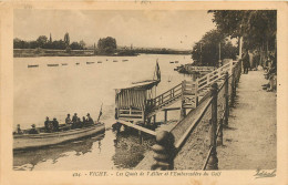 Delcampe - VICHY.LES QUAIS DE L ALLIER ET L EMBARQUADERE DU GOLF 29 (scan Recto-verso) KEVREN0613 - Vichy