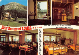 Delcampe - Col De Porte En Chartreuse LA TRONCHE Hotel Restaurant Rogier Logis De France (SCAN RECTO VERSO)MA002 - La Tronche