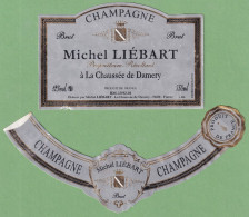 Delcampe - Gro 125 Étiquette Michel Liébart - Champagne
