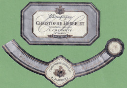 Delcampe - Gro 069 Étiquette Christophe Herbelet - Champagne