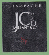 Delcampe - Gro 034 Étiquette Jaillant & C° - Champagne