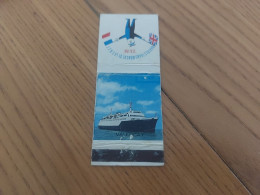 Delcampe - Pochette D'allumettes SEITA «SNCF - NAVIRES TRANS-MANCHE SEALINK (type 1) - VALENCAY» - Scatole Di Fiammiferi