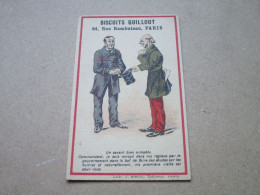 Delcampe - BISCUIT GUILLOUT, 84, Rue Rambuteau - Humour - Other & Unclassified
