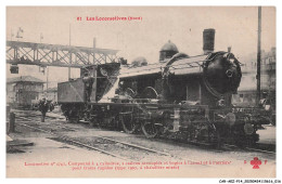 Delcampe - CAR-AEZP14-0758-TRAIN - Les Locomotives - Nord - Stations With Trains