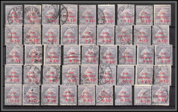 Delcampe - 95172 N°249 Caisse D'amortissement X 45 Exemplaires TB Oblitérés Cote 450 - Gebraucht