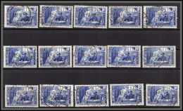 Delcampe - 95149 N°307  Au Profit Des Chômeurs Intellectuels X 15 Exemplaires TB Oblitérés Top Oblitérations - Gebraucht